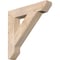 Ekena Millwork Traditional Slat Smooth Bracket, Douglas Fir, 3 1/2"W x 20"D x 20"H BKT04X20X20TRA06SDF - alternate 1